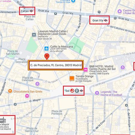Encantador Apartamento Plaza Del Callao, Mid Term Madrid Kültér fotó